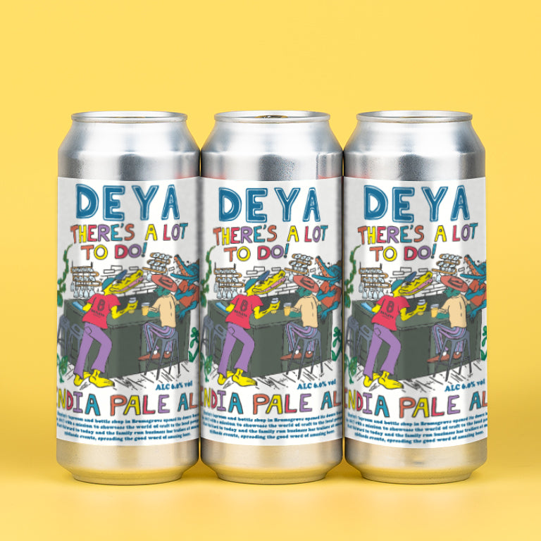 3 x 500ml Can of DEYA There's A Lot To Do x Bayley's of Bromsgrove IPA