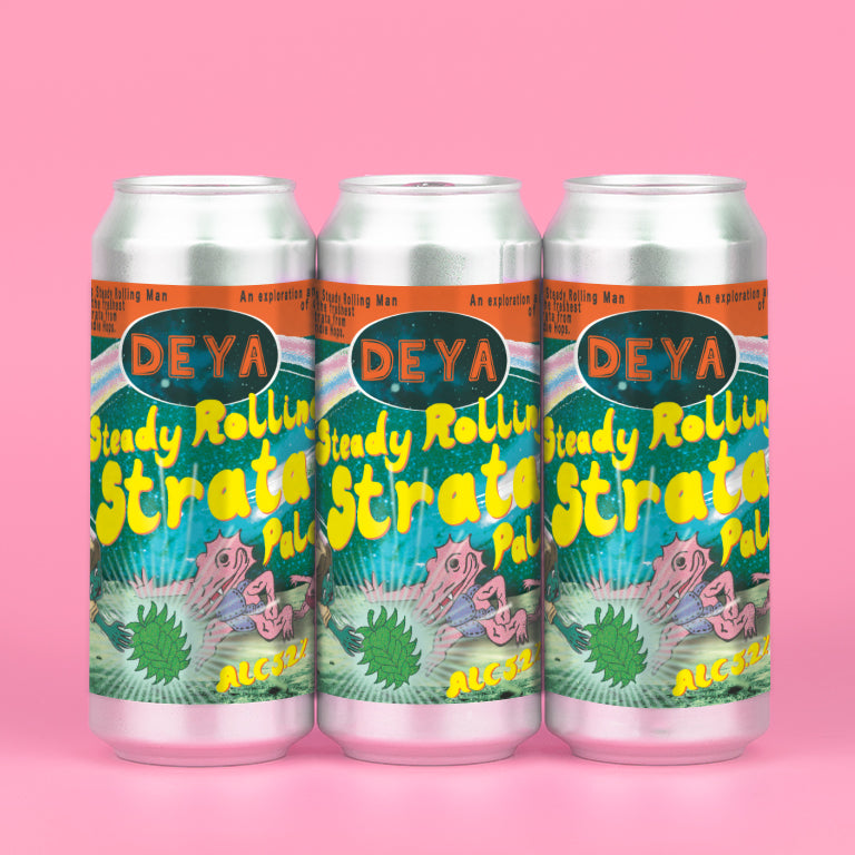 3 x 500ml Can of DEYA Steady Rolling Strata Pale Ale