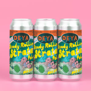 3 x 500ml Can of DEYA Steady Rolling Strata Pale Ale