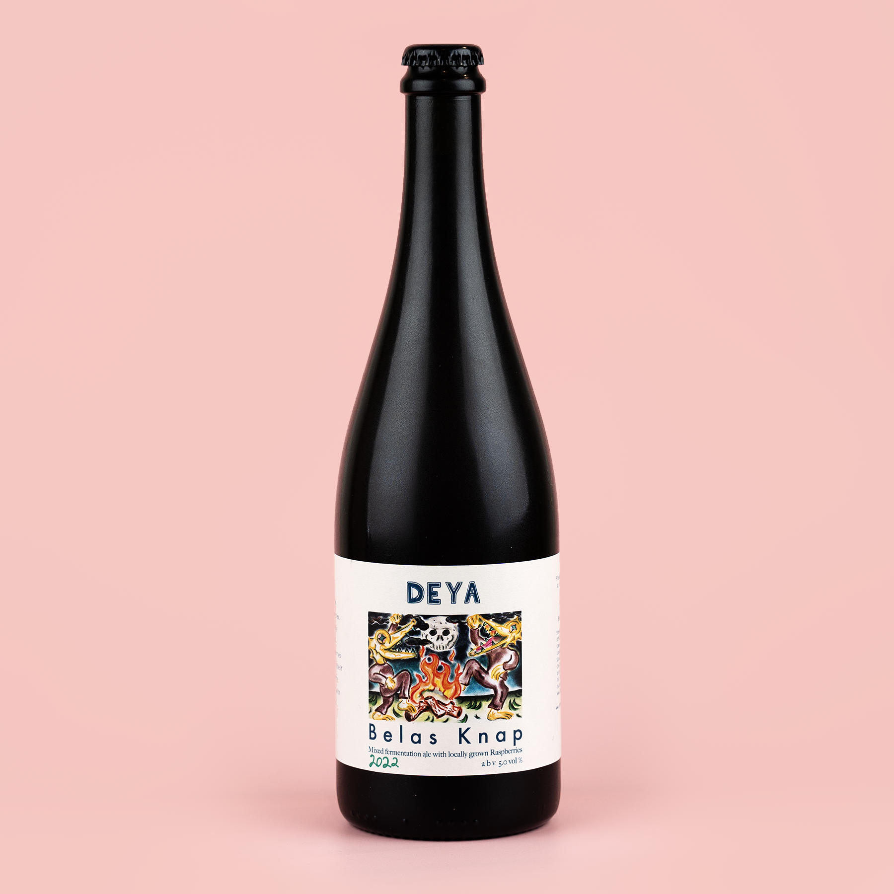 750ML - BELAS KNAP 2022 - 5.0% - MIXED FERM ALE WITH RASPBERRIES