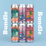 Mixed 6 Pack Bundle inc 2 x DEYA We'l Take It Off Th Zombies IPA, 2 x DEYA Pack It Up, Pack It In DIPA, 2 x DEYA Saturated n Motueka DIPA