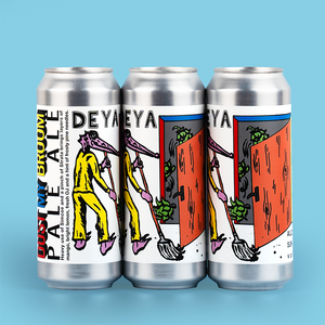 3 x 500ml can of DEYA Dust My Broom Pale Ale