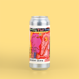 500ml can of DEYA Driving That Train x BEAK DIPA