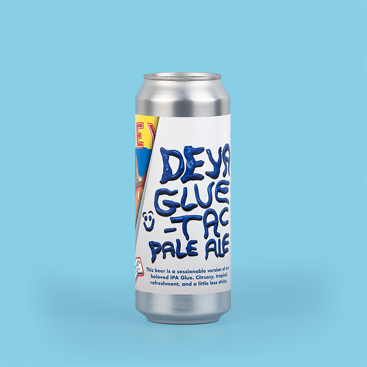 500ml can of DEYA Glue-Tac Pale Ale