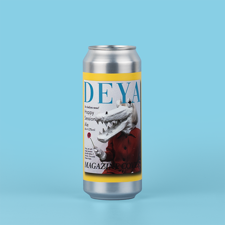 500ML can of DEYA Magazine Cover Pale Ale