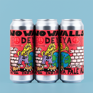 3 x 500ml can of DEYA No Walls IPA