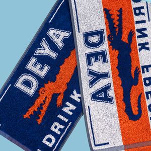 DEYA Drink Fresh Bar Towel Scarf - close up