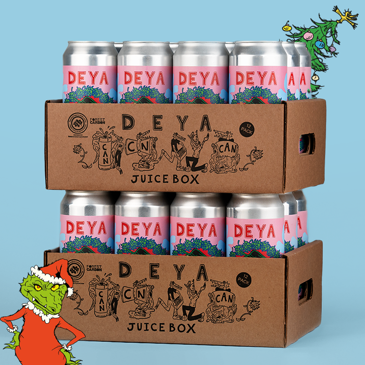 24 x 500ml cans of DEYA Steady Rolling Man Pale Ale