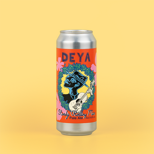 500ml can of DEYA Steady Rolling Man Pale Ale- Limited Edition Label Orange