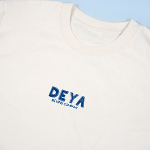 DEYA Tappy Pils T Shirt Front Design Close Up