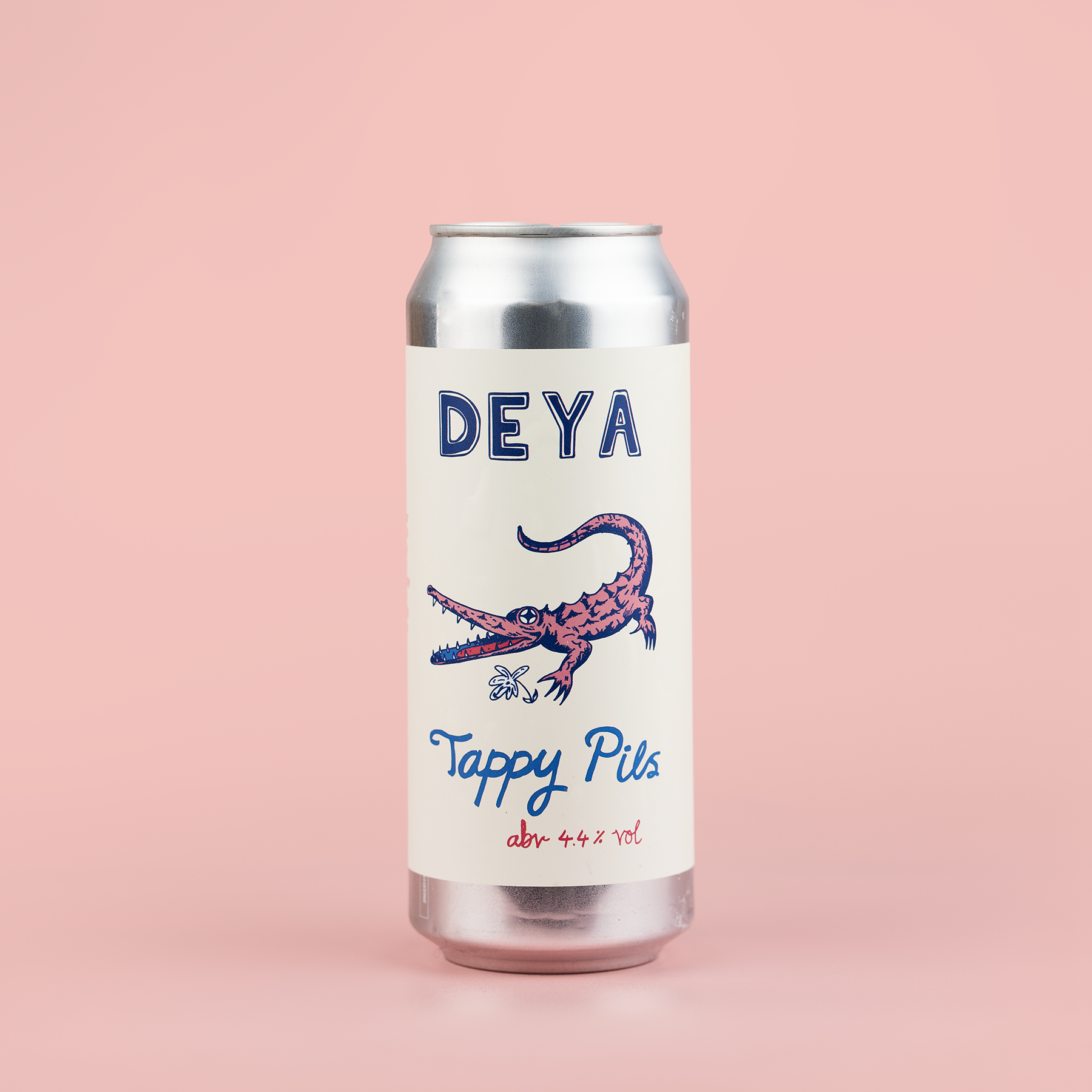 500ml can of DEYA Tappy Pils Lager