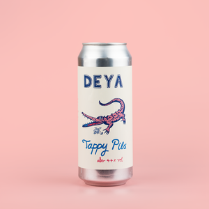 500ml can of DEYA Tappy Pils Lager