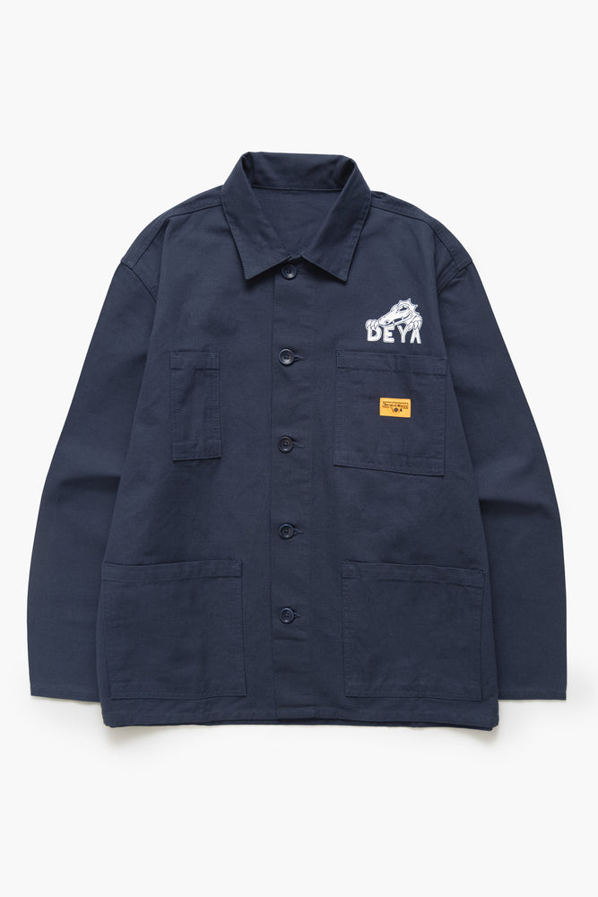 DEYA x Service Works Navy Blue BOH Coverall Jacket 